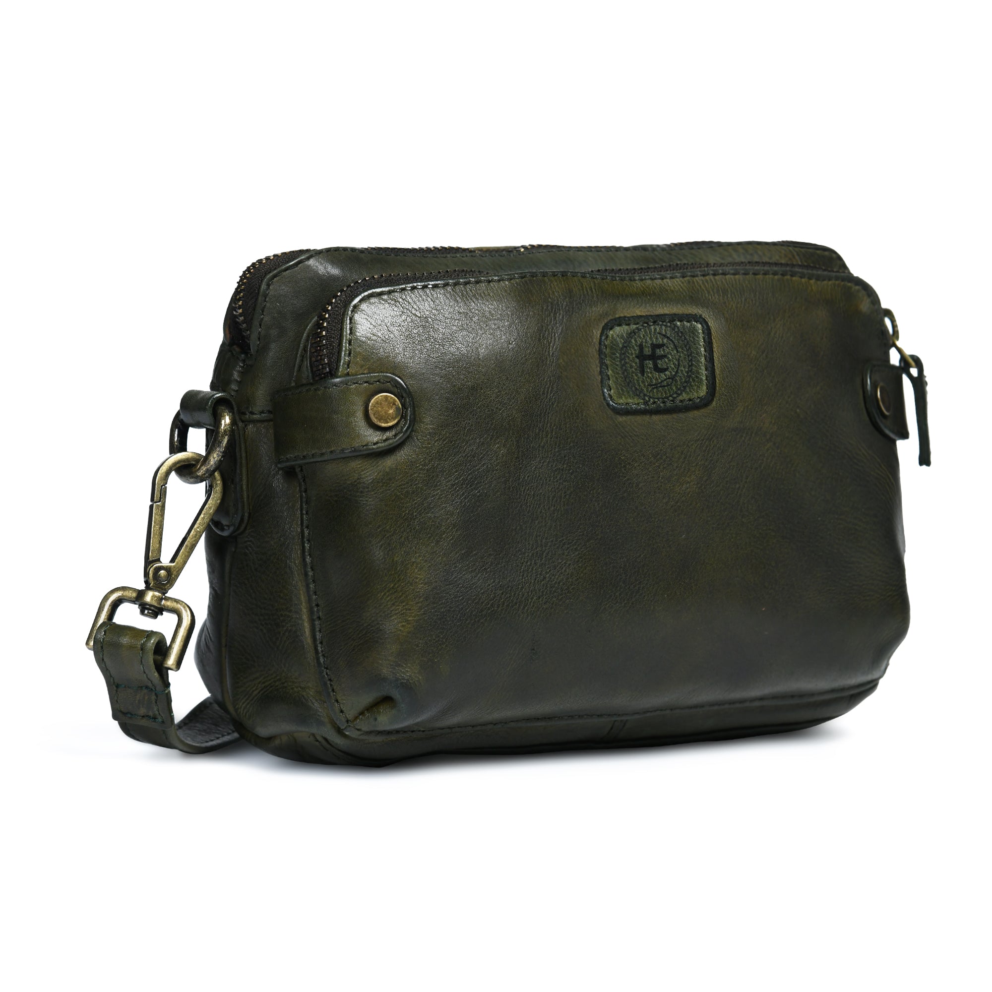 Classic Cognac Leather Women's Handbag